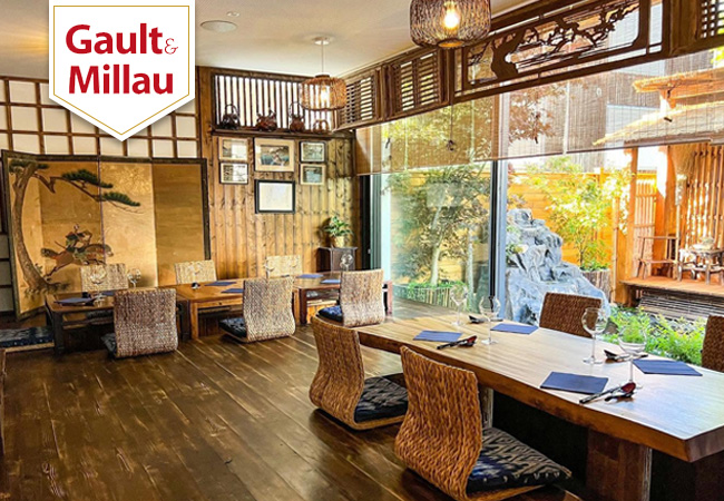 GaultMillau Selection
Japanese Cuisine at Namura (Saint-Jean): CHF 130 Credit

Japanese-garden views, chef's open kitchen & traditional low-table seating - by the owners of Kakinuma (Michelin-guide selection)
 Photo