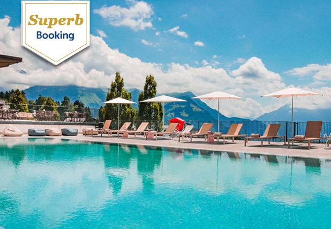 "Superb" - Booking.com
Villars Palace 5* Hotel:
2 Nights plus CHF 100 Restaurant Credit

Luxury escape in the Swiss Alps, valid til April 2027
 
 Photo