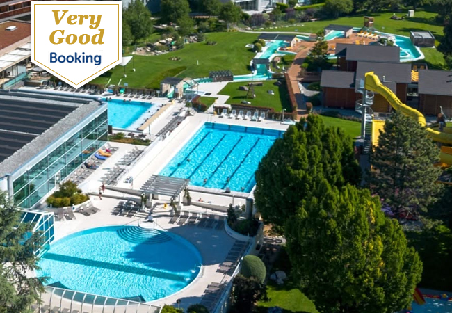 "Very Good" - Booking.com
Bains de Saillon Baths & Hotel 4* (Valais): 1 or 2 Nights
Cool down in the Alps: ice waterfall, cold-pool, jets-river, Thermal pools & more. 1h40 from Geneva / 1h from Lausanne
 Photo