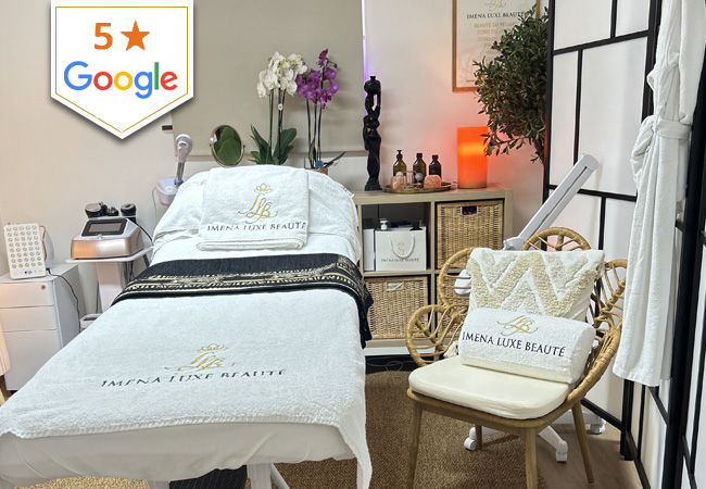 5* on Google
Imena Luxe Beaut&eacute;
(Eaux-Vives)


	African Massage, or
	Signature Facial

Personalised treatments by 5* esthetician who worked for Sephora, Dior & L&rsquo;Or&eacute;al Luxe Photo
