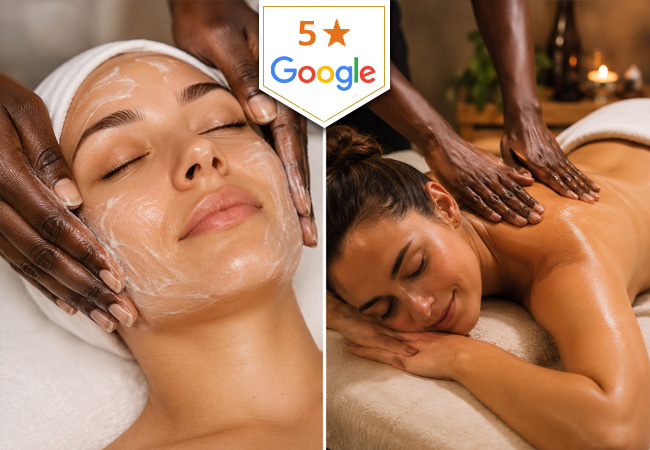 African Massage or Signature Facial at Imena Luxe Beaute (Eaux Vives)