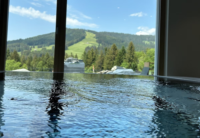 "Exceptional" - Hotels.com
Corbetta 4* Boutique-Hotel & Spa (Fribourg Pre-Alps): 1 Night for 2 People 

Reconnect with nature in this mountain hotel surrounded by a nature reserve.
Just 1h15 from Geneva & 30 min from Lausanne
 Photo