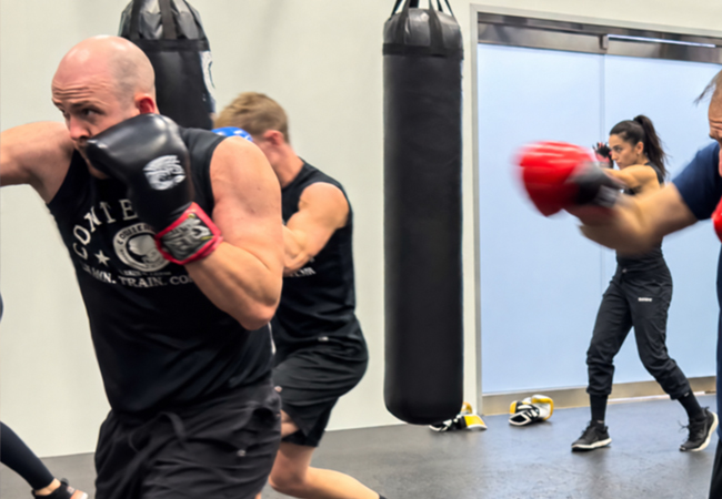 4.5* on Google10 Martial Arts Classes at DFC (Plainpalais): Boxing / Thai Boxing / Fitness & More

Learn to protect yourself while burning off those calories. 20 classes per week Mon-Sat for all levels
 Photo
