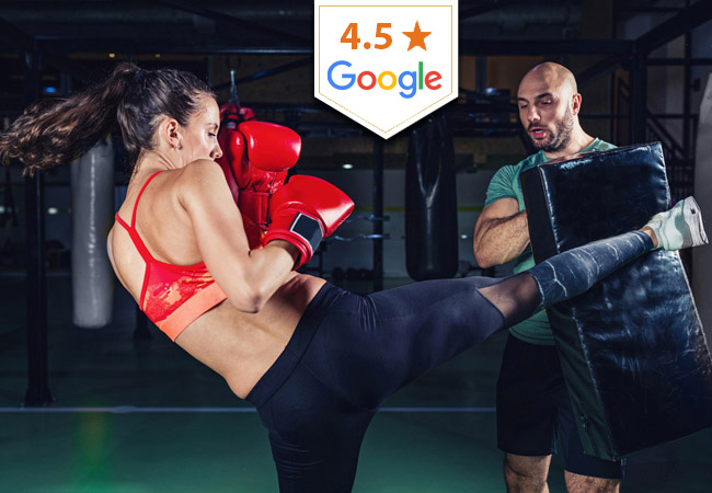 4.5* on Google10 Martial Arts Classes at DFC (Plainpalais): Boxing / Thai Boxing / Fitness & More

Learn to protect yourself while burning off those calories. 20 classes per week Mon-Sat for all levels
 Photo