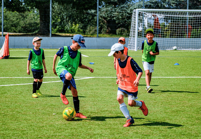 Ages 3-12
InterSoccer Autumn Soccer Courses  2026 (After School or Weekends)
1 class per week from Aug to Dec. In 4 Geneva locations + Vaud + Zurich
 Photo