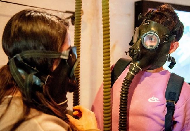 4,9* on Tripadvisor
Fort de Chillon Military Museum (near Montreux): 1 EntryGo inside a declassified Swiss Army bunker with secret tunnels, weapons rooms, soldiers' quarters & more. For all ages
 Photo