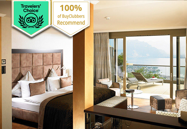 Tripadvisor Travellers' Choice
Le Mirador 5* Resort & Spa Hotel (near Vevey): Junior Suite Stay1 night for 2 people with breakfast, Spa access, free mini-bar, flexible re-booking, free parking & more
 Photo