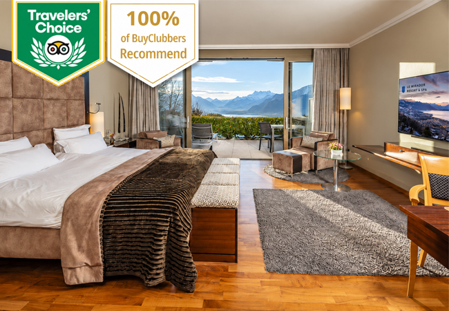 Junior Suite for 2 at Le Mirador 5* Resort & Spa Hotel