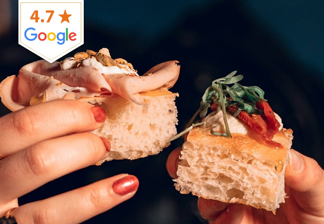 4.7* on GoogleTapas, Drinks & Dancing at Oh No LuLu! (Plainpalais): CHF 100 Food & Drinks Credit

Italian tapas, signature cocktails, great vibe & music - delivered 7/7




 Photo
