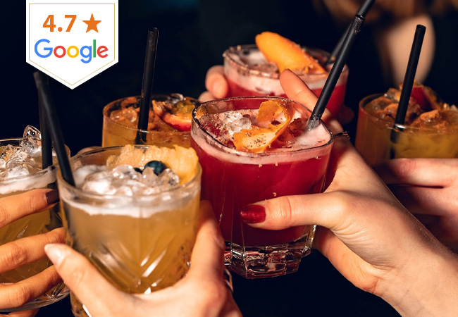4.7* on GoogleTapas, Drinks & Dancing at Oh No LuLu! (Plainpalais): CHF 100 Food & Drinks Credit

Italian tapas, signature cocktails, great vibe & music - delivered 7/7




 Photo