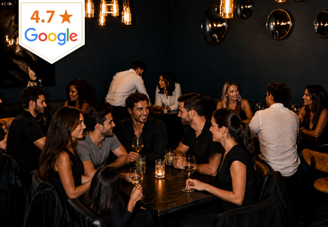 4.7* on GoogleTapas, Drinks & Dancing at Oh No LuLu! (Plainpalais): CHF 100 Food & Drinks Credit

Italian tapas, signature cocktails, great vibe & music - delivered 7/7




 Photo