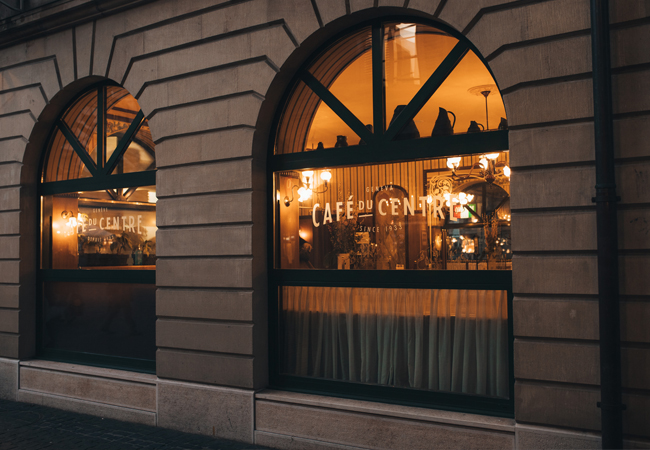"Must-visit" - Gault&Millau
Seafood & French Classics at Caf&eacute; du Centre: CHF 150 Credit

One of Geneva's most famous restaurants, serving some of the city's best seafood. Valid dinner 7/7 
p.p1 {margin: 0.0px 0.0px 0.0px 0.0px; font: 12.0px 'Helvetica Neue'}

 Photo