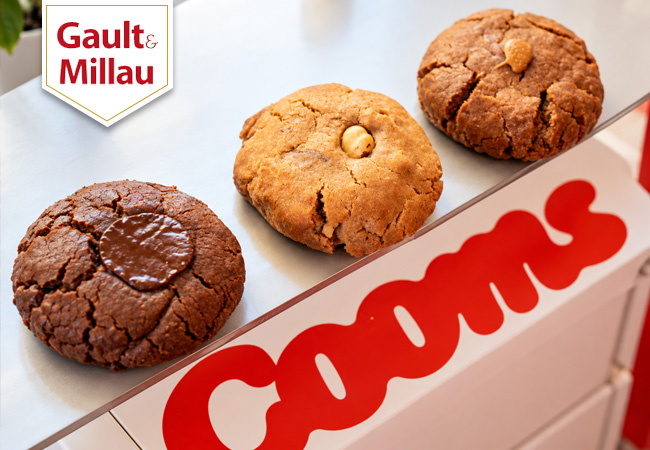 "Indulgent" - Gault&Millau
12 Homemade Cookies from Cooms Cookies (Terrassiere & Cornavin)

Freshly baked cookies in irresistible flavours like Chunky chocolate, Dulche de leche & more. Collect at Cornavin 7/7 or Terrassiere 6/7
 Photo