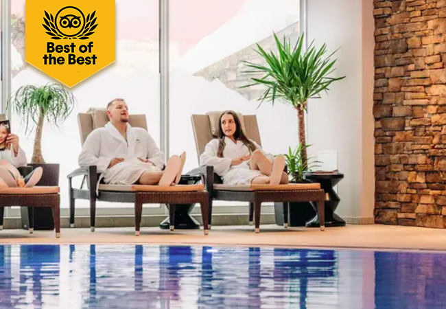 Tripadvisor Best-of-the-Best
Walliserhof 5* Grand Hotel & Spa (Saas-Fee, Valais): 
2-Nights with Half-Board
Relais & Ch&acirc;teaux luxury Alpine escape just 10-mins walk from the slopes, valid till April 2027
 
 Photo