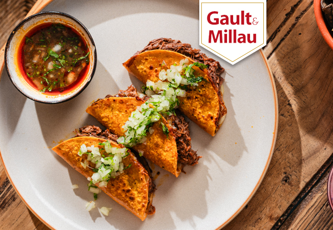 "Excellent" - Gault&Millau
Mexican Cuisine at Los Bandidos (Grand-Lancy):
CHF 75 CreditColourful homemade dishes like Quesa-Birria, Marinated Octopus or 36h Slow-Cooked Pork Belly
 Photo